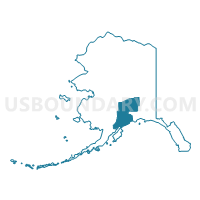 Matanuska-Susitna & Kenai Peninsula Boroughs PUMA in Alaska